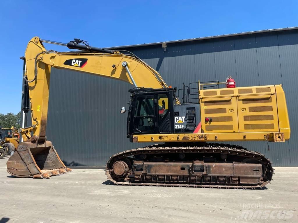CAT 374F L Gravemaskiner på larvebånd