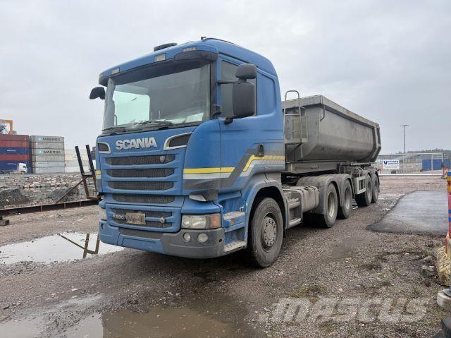 Scania R580 6x4 Lastbiler med tip