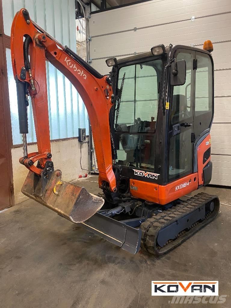 Kubota KX 018-4 Minigravemaskiner