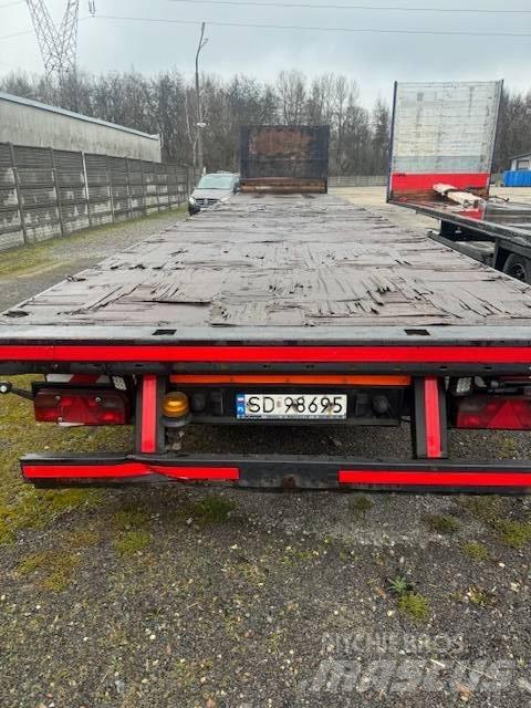 Krone SDP Semi-trailer med lad/flatbed