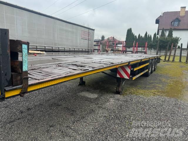 Krone SDP Semi-trailer med lad/flatbed