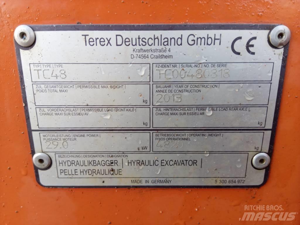 Terex TC 48 Minigravemaskiner