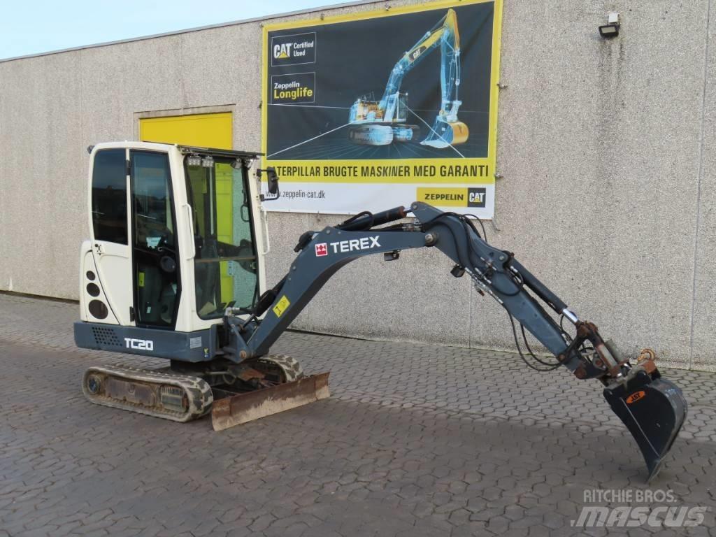 Terex TC 20 Minigravemaskiner