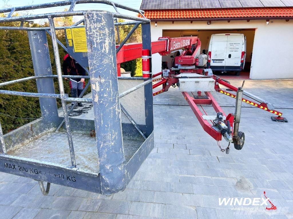 Ommelift 1250 EBZ Trailermonterede lifte