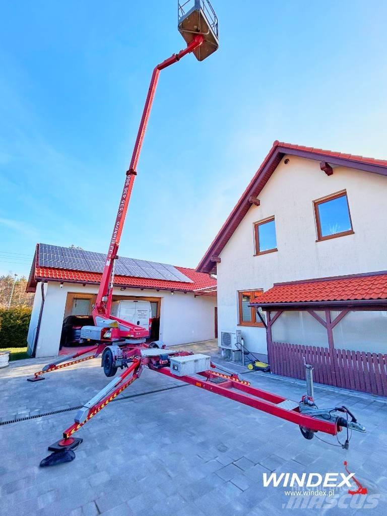Ommelift 1250 EBZ Trailermonterede lifte