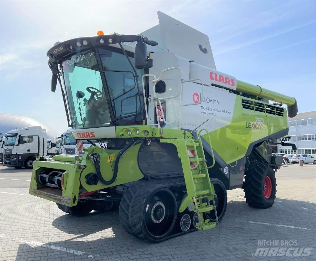 CLAAS Lexion 750 TT Mejetærskere