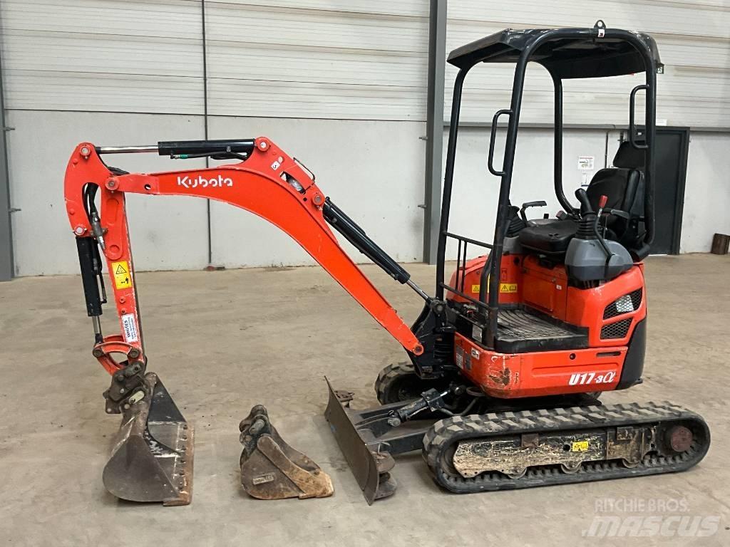 Kubota U 17-3 A Minigravemaskiner