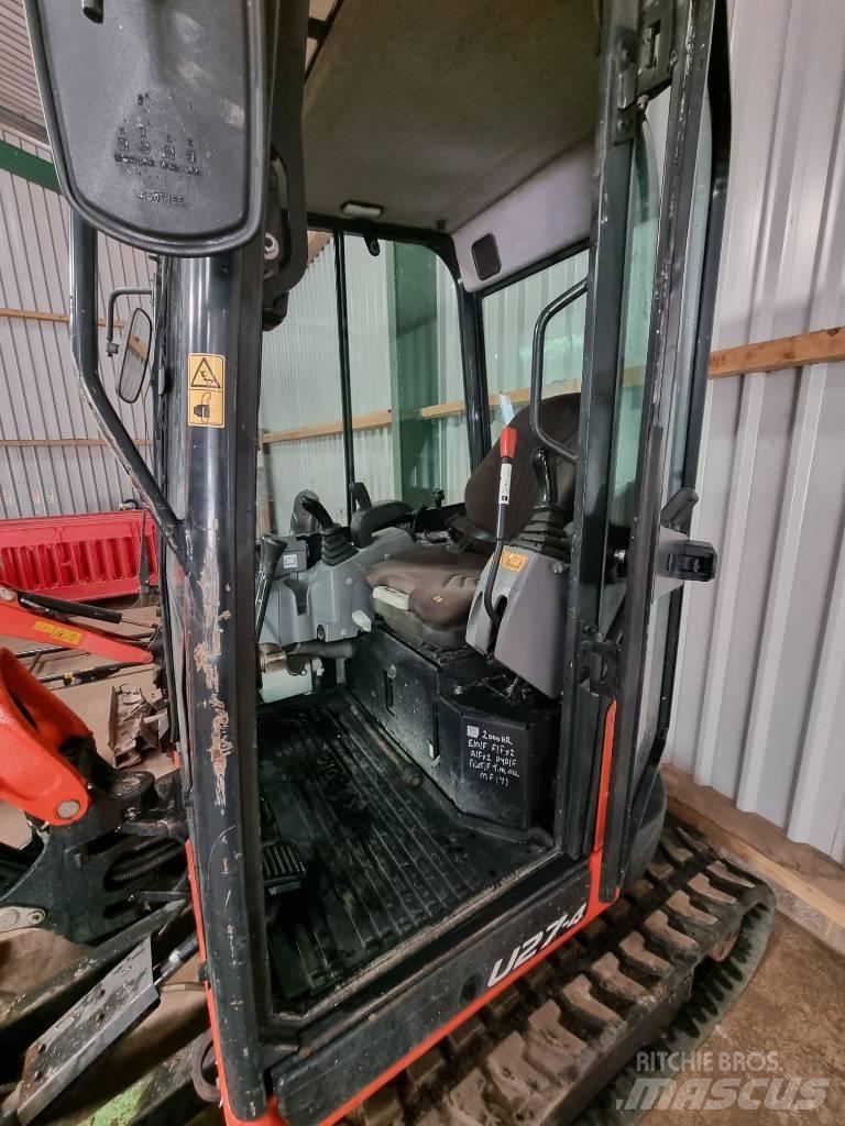 Kubota U 27-4 Minigravemaskiner