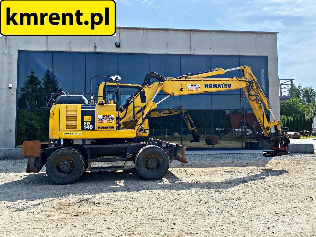 Komatsu PW 148-8 Gravemaskiner på hjul
