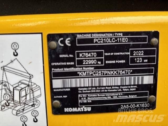 Komatsu PC 210 LC-11 Gravemaskiner på larvebånd