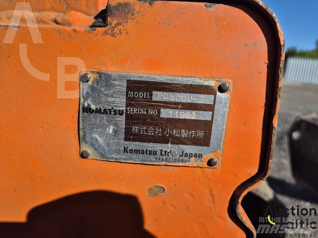 Komatsu PC50 Minigravemaskiner