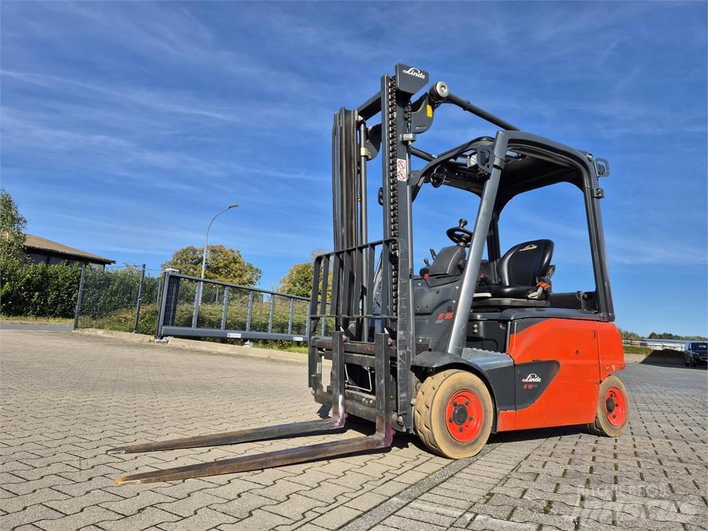 Linde E16P-02 El gaffeltrucks