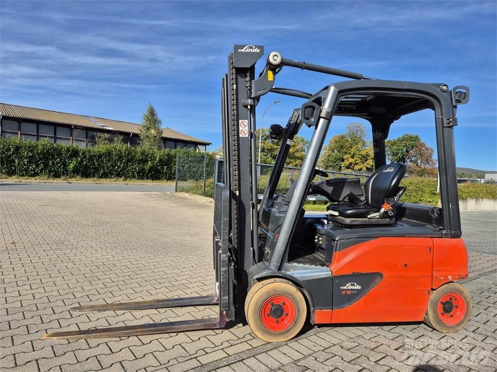 Linde E16P-02 El gaffeltrucks
