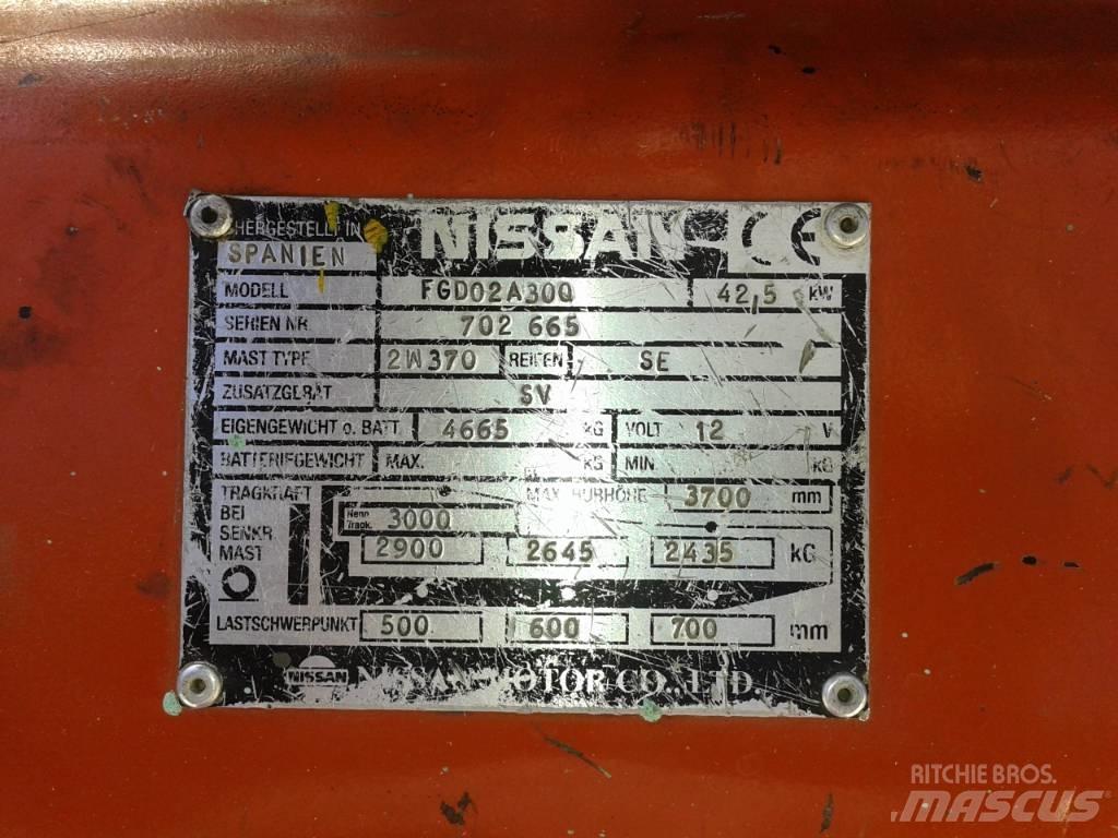 Nissan FGD09A30Q Diesel gaffeltrucks