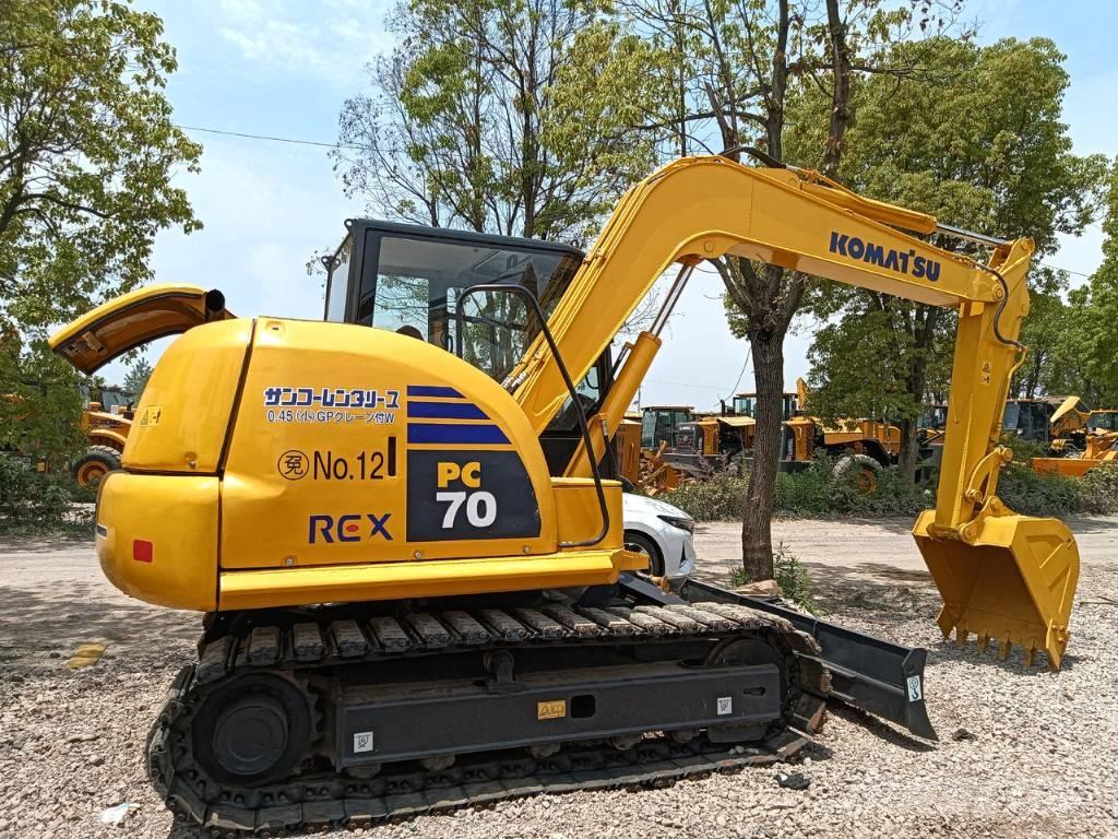 Komatsu PC 70 Midi-gravemaskiner 7t - 12t