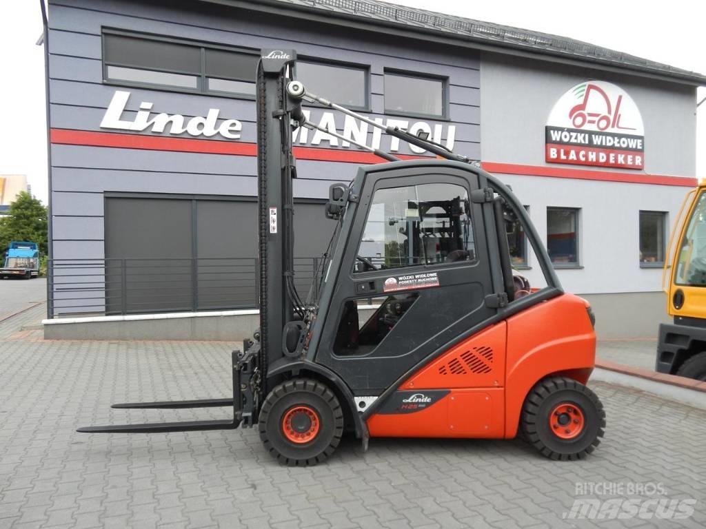 Linde H25T-02 LPG gaffeltrucks
