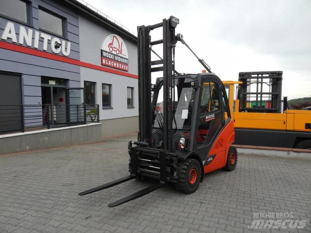 Linde H25T-02 LPG gaffeltrucks