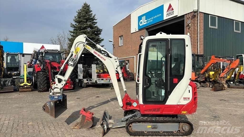 Takeuchi TB216 Minigravemaskiner