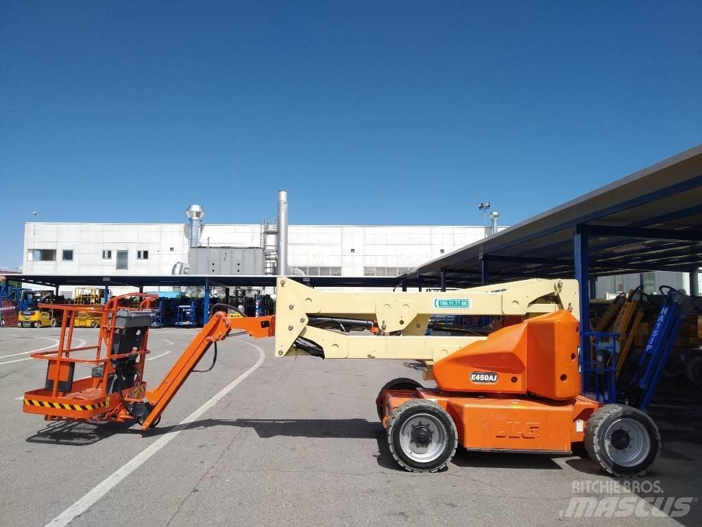 JLG E 450 AJ Bomlifte med knækarm