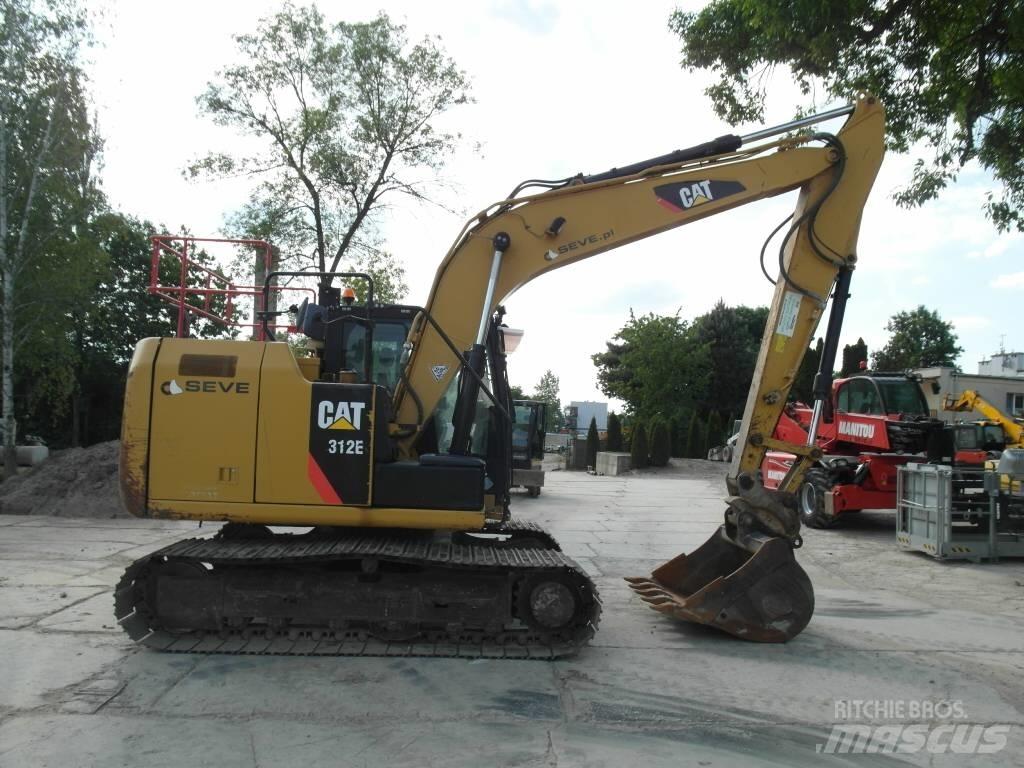 CAT 312 E Gravemaskiner på larvebånd