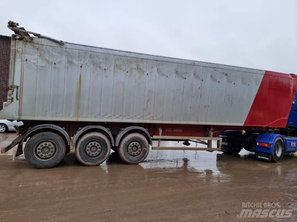 Kel-Berg Trailer Skip loader semi-trailere