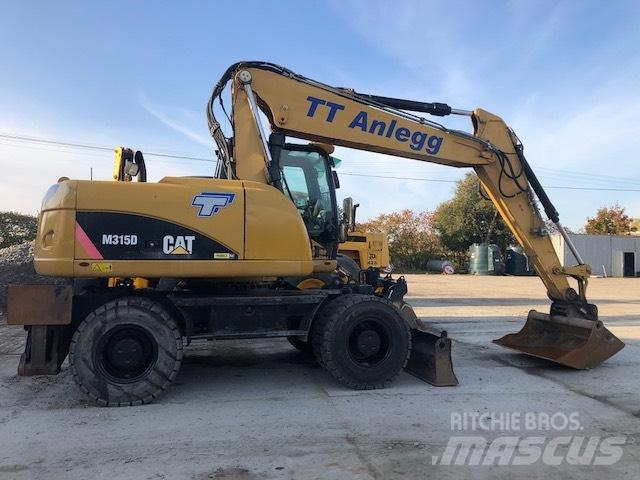 CAT M 315 D Gravemaskiner på hjul