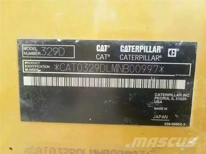 CAT 329 D L Gravemaskiner på larvebånd