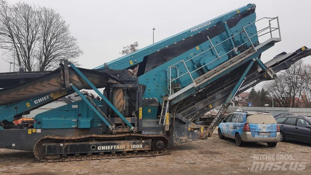 PowerScreen 2100 Mobile sorterværker