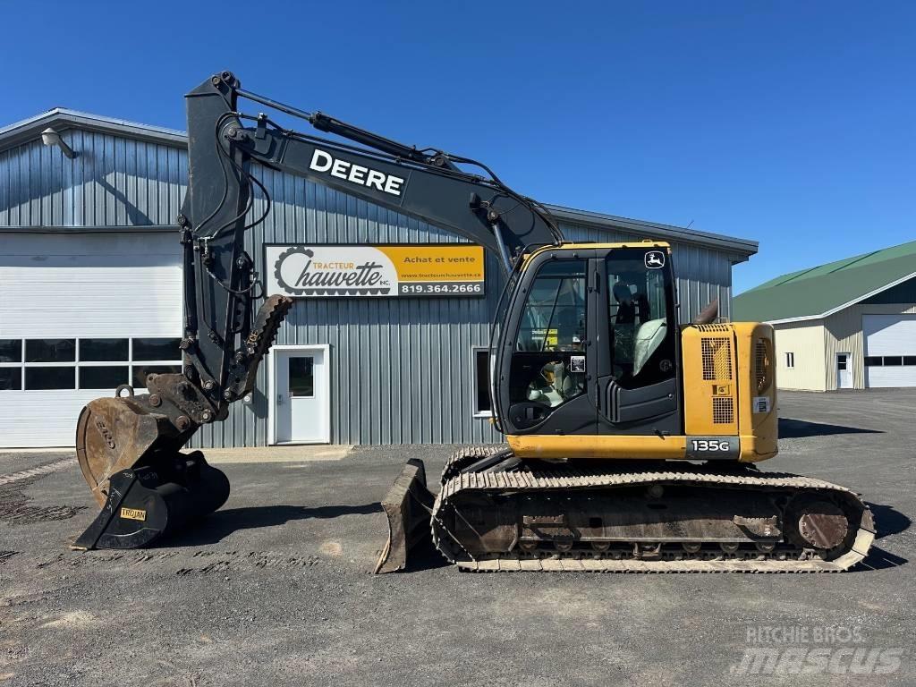 John Deere 135 G Gravemaskiner på larvebånd