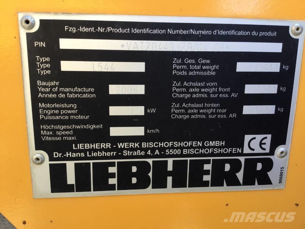 Liebherr L 544 Læssemaskiner på hjul