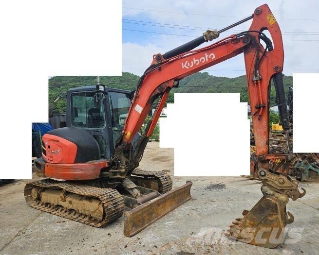 Kubota KX 57 Minigravemaskiner