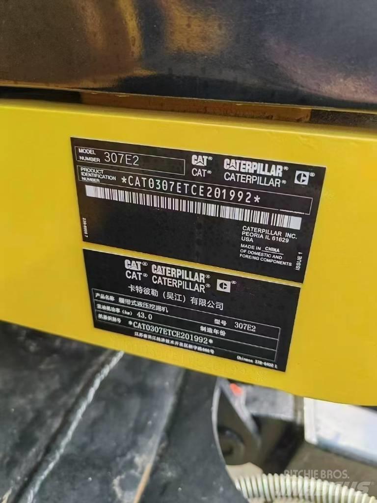 CAT 307E2 Gravemaskiner på larvebånd