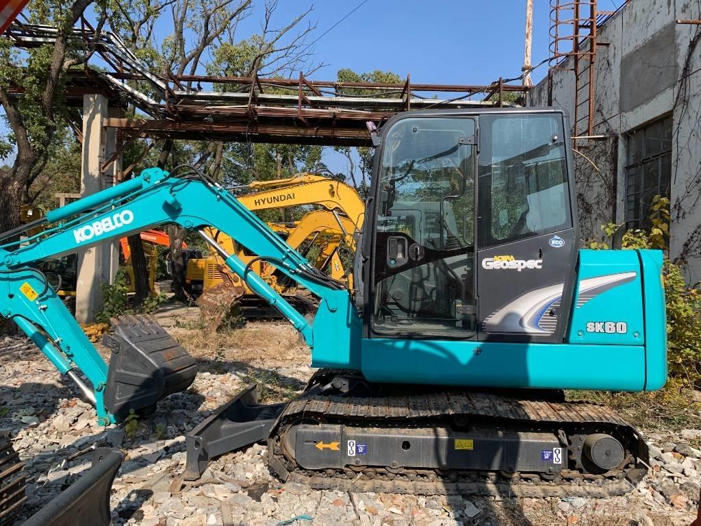 Kobelco SK 60 Gravemaskiner på larvebånd