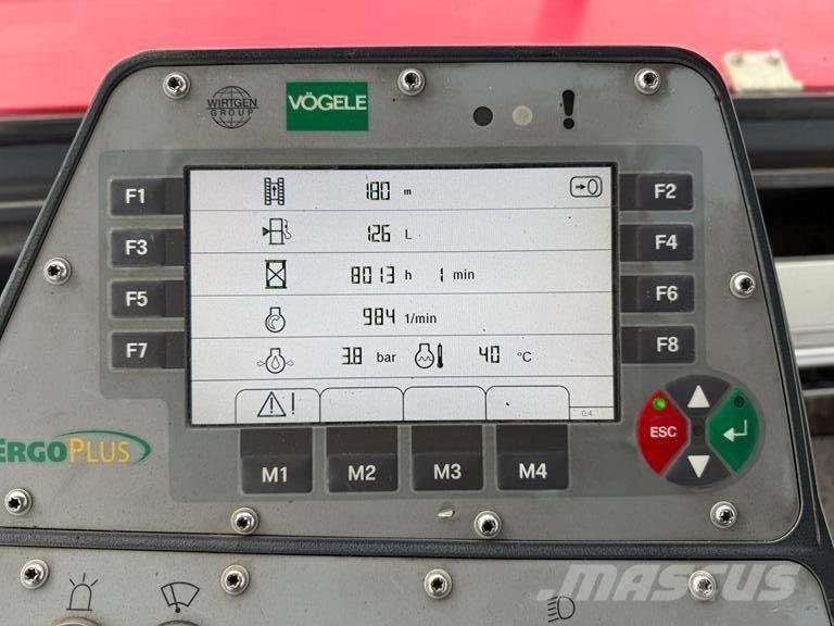 Vögele super 1800-2 Asfaltudlæggere