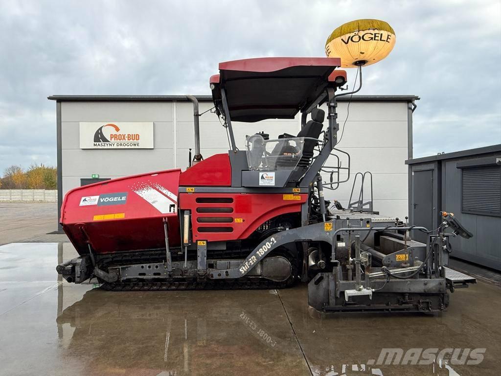 Vögele super 1800-2 Asfaltudlæggere