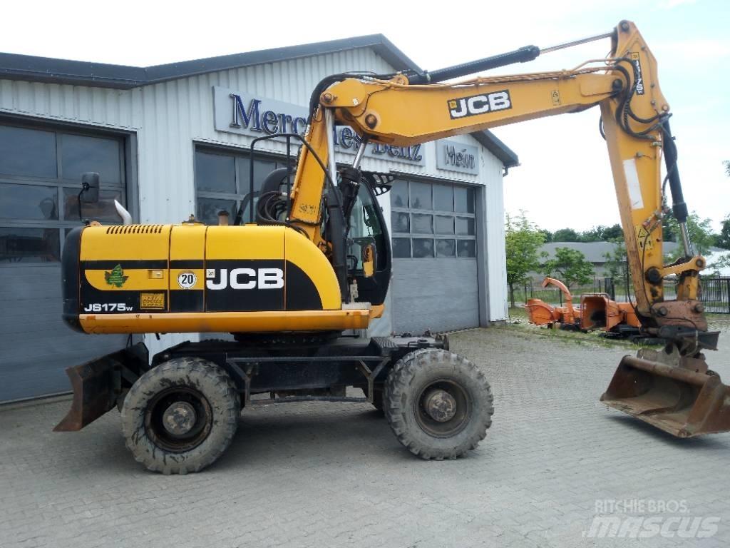 JCB JS 175 W Gravemaskiner på hjul