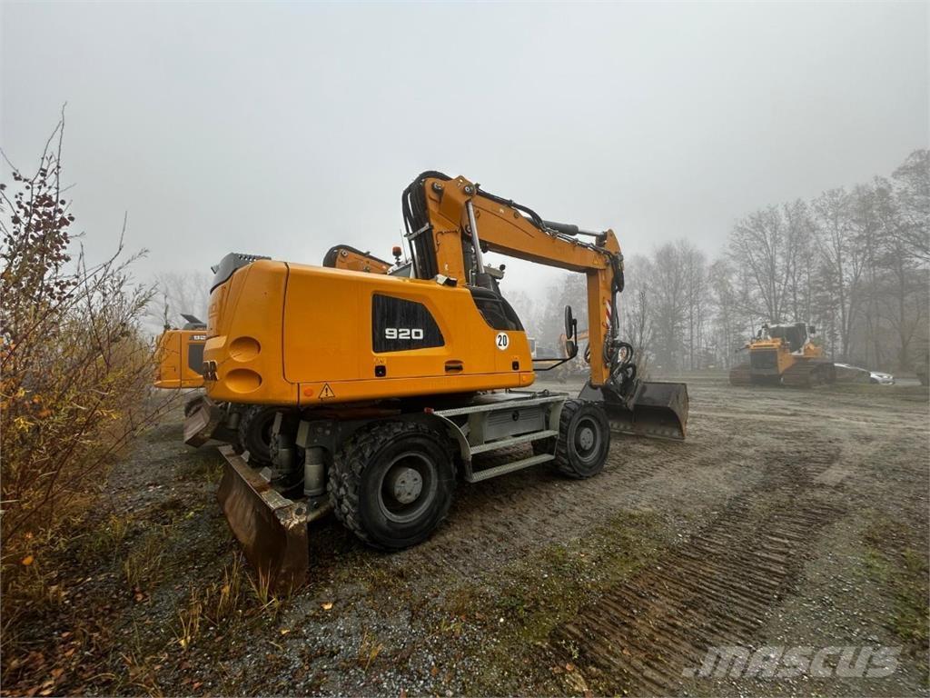 Liebherr A920 Gravemaskiner på hjul