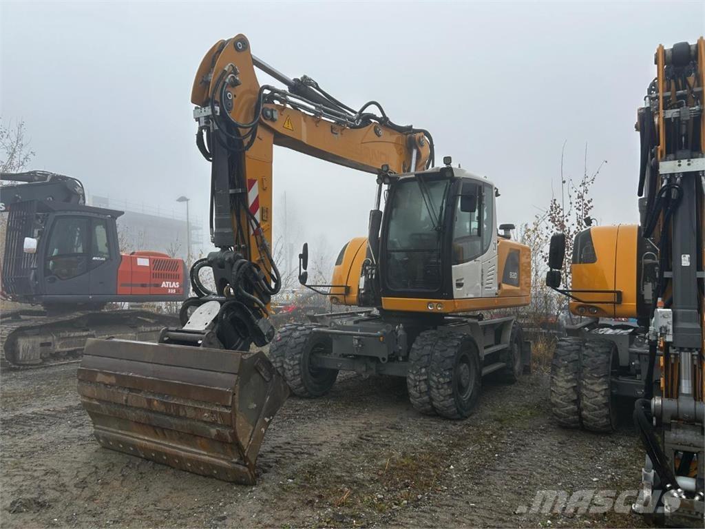 Liebherr A920 Gravemaskiner på hjul