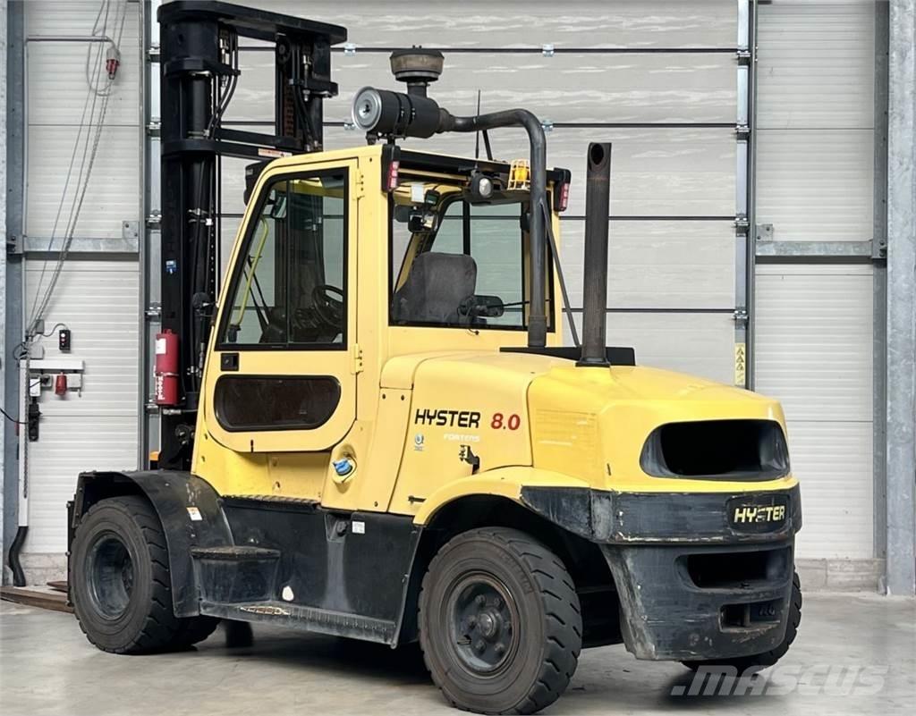 Hyster H8.0FT6 Diesel gaffeltrucks