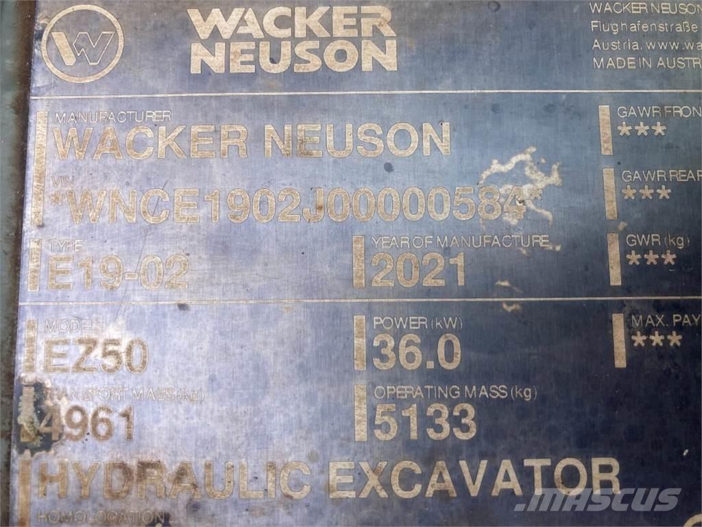 Neuson EZ50 Minigravemaskiner