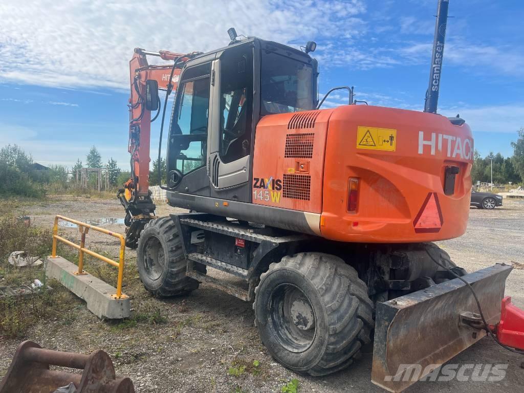 Hitachi ZX 145 W-3 Gravemaskiner på hjul