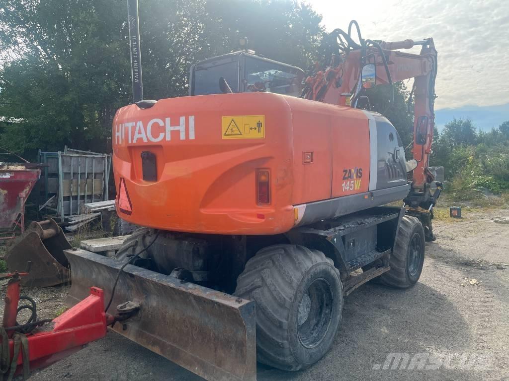 Hitachi ZX 145 W-3 Gravemaskiner på hjul