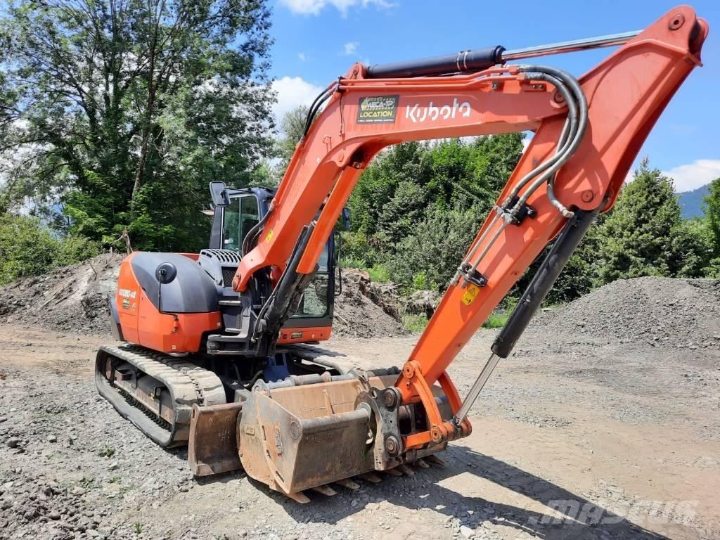 Kubota KX 080-4 Midi-gravemaskiner 7t - 12t