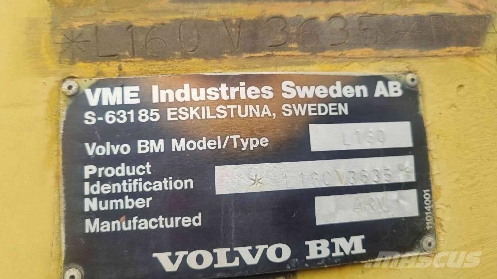 Volvo L 160 Læssemaskiner på hjul