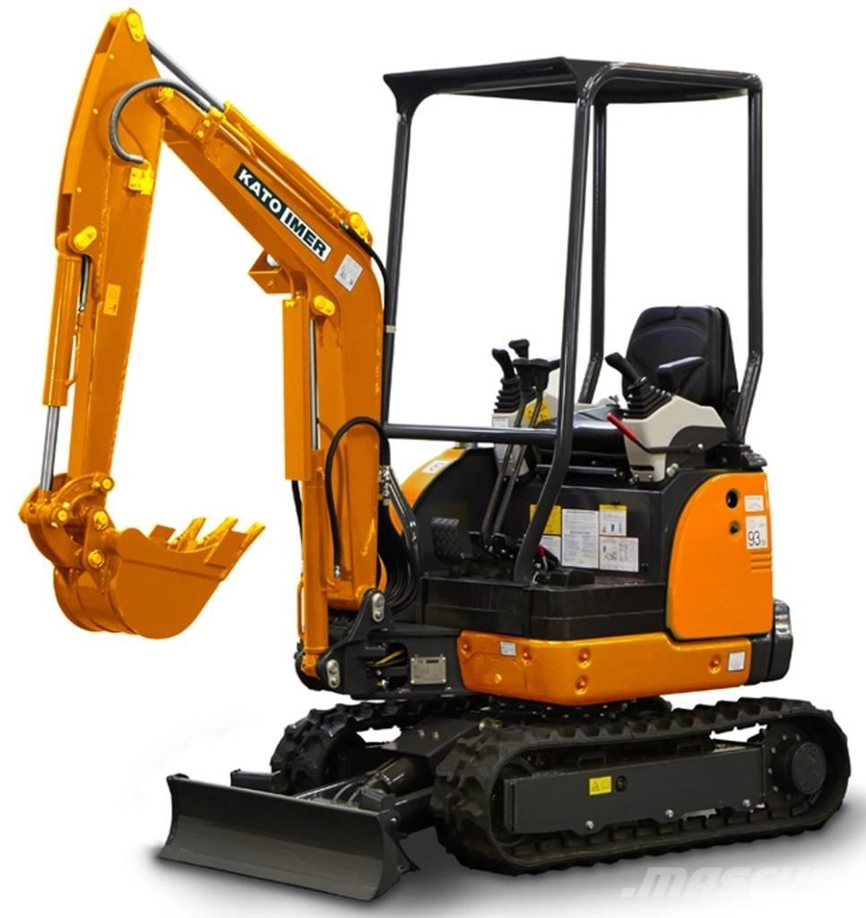 Kato HD17VXE Minigravemaskiner