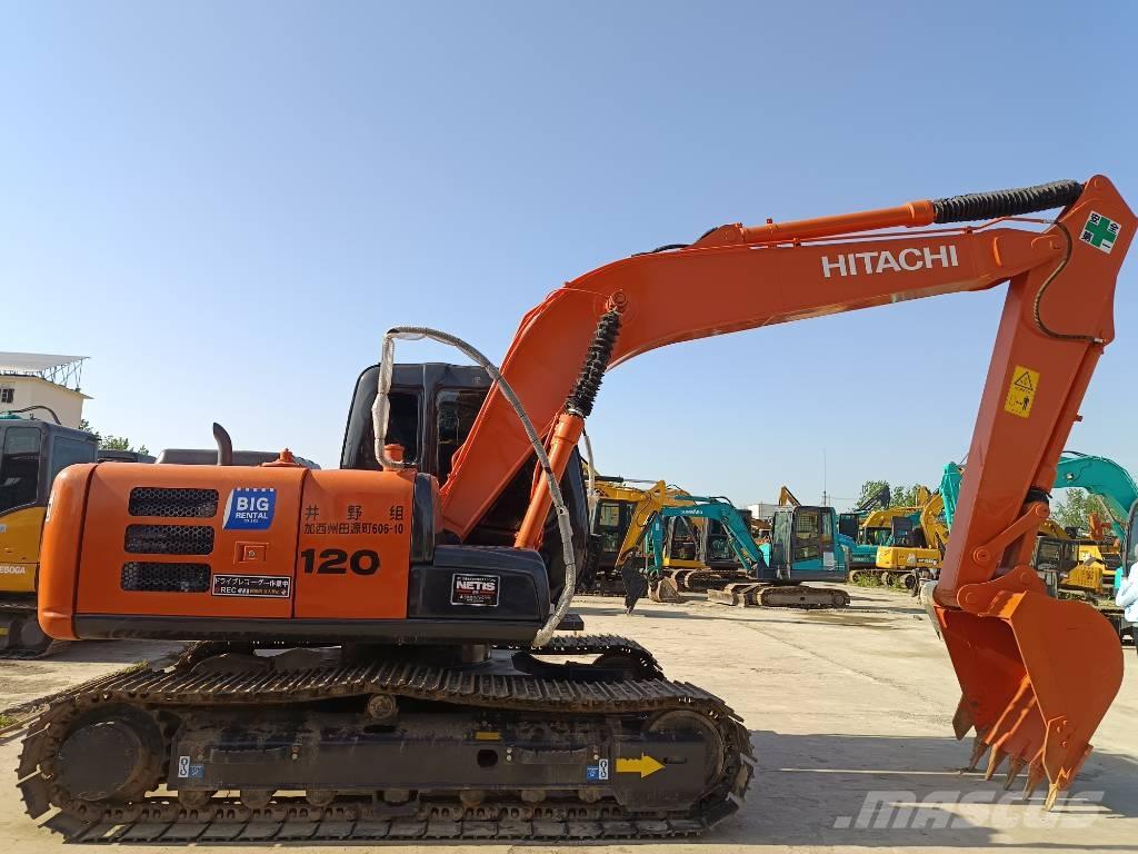 Hitachi ZX 120 Gravemaskiner på larvebånd