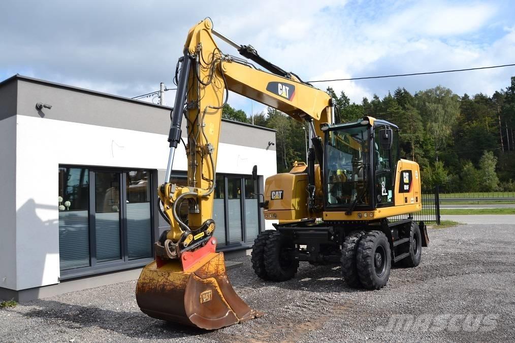 CAT M 314 F Gravemaskiner på hjul