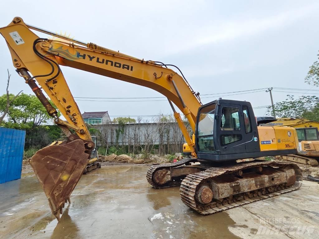 Hyundai R305LC-7 Gravemaskiner på larvebånd