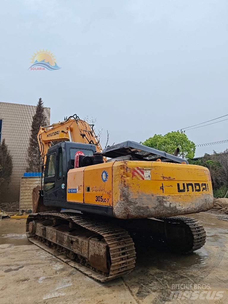 Hyundai R305LC-7 Gravemaskiner på larvebånd