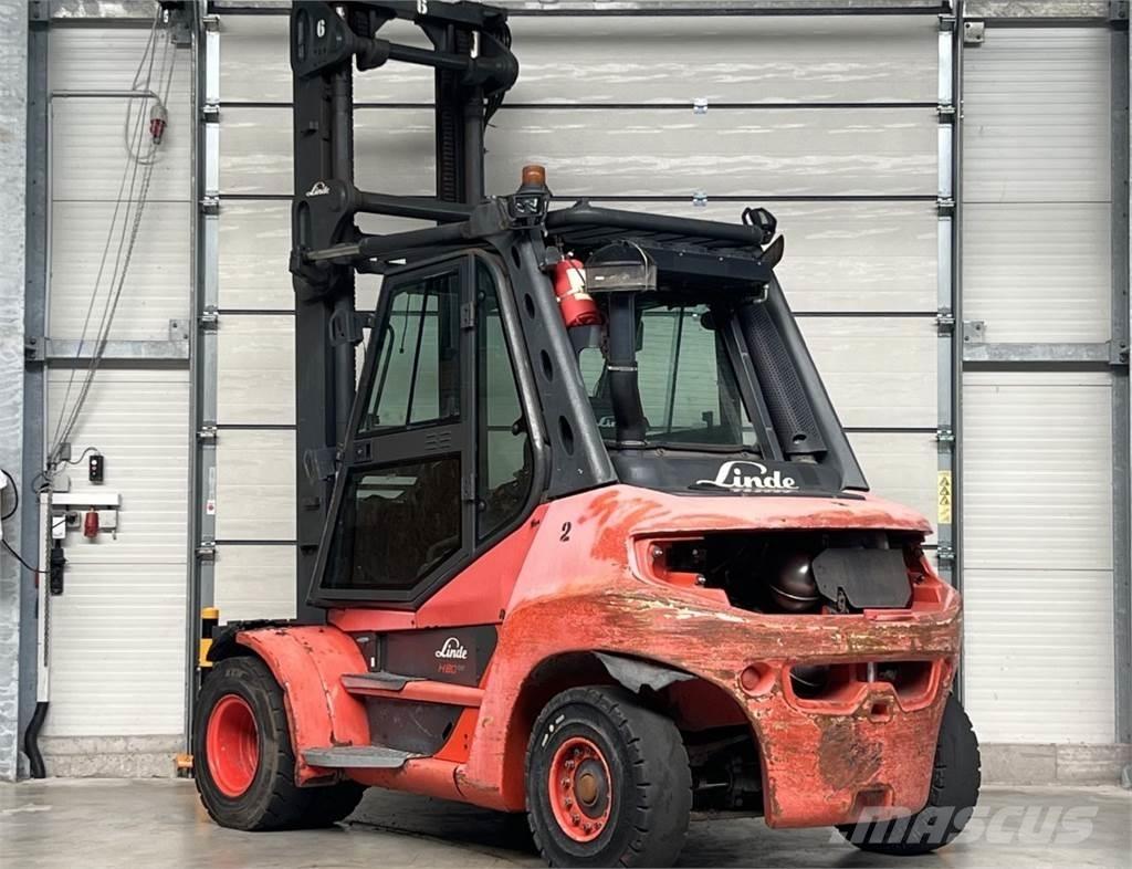 Linde H80D-03 Diesel gaffeltrucks
